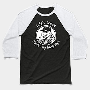 Dino Rapper Baseball T-Shirt